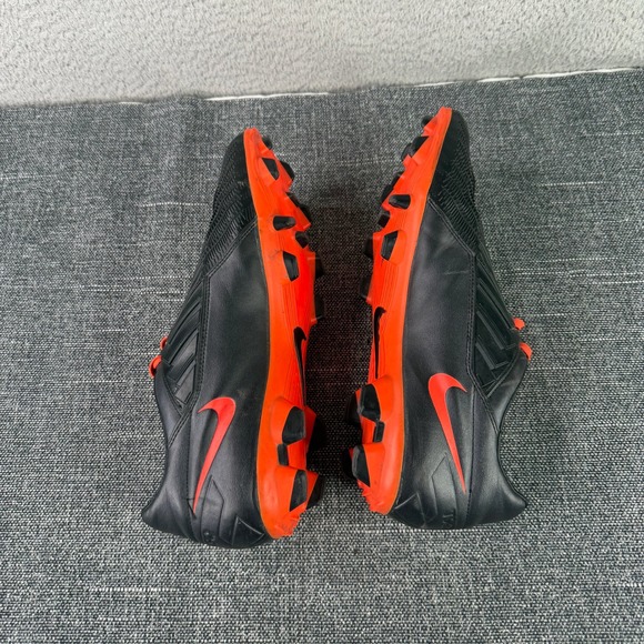 Nike Total 90 Laser IV K-Leather FG Mens 12 Crimson Soccer Cleats 472562-088 main image 7